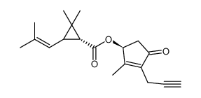 炔烯菊酯结构式