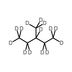 3-甲基戊烷-D14结构式