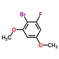 2-Bromo-1-fluoro-3,5-dimethoxybenzene Structure