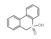 {Dibenzo[b,d]phosphorin,} 5,6-dihydro-5-hydroxy-, 5-oxide Structure