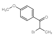 2-溴-1-(4-甲氧苯基)丙酮结构式