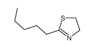 2-pentyl-4,5-dihydro-1,3-thiazole结构式