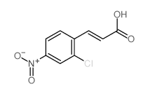 (E)-3-(2-chloro-4-nitro-phenyl)prop-2-enoic acid picture