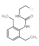1-(2-chloroethyl)-3-(2,6-diethylphenyl)urea结构式