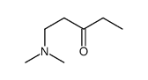 1-(Dimethylamino)-3-pentanone Structure