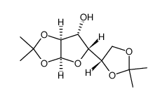 1-O,2-O:5-O,6-O-Bis(1-methylethylidene)-β-D-talofuranose Structure