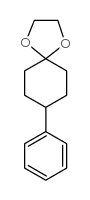 8-苯基-1,4-二氧杂螺[4,5]癸烷结构式