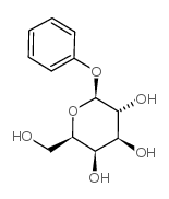 苯基β-D-吡喃半乳糖苷结构式