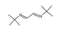 glyoxal bis-N-tert-butylimine Structure