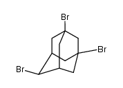 2,5,7-Tribromoadamantane结构式