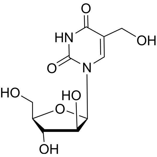 5-Hydroxymethyl-arauridine Structure