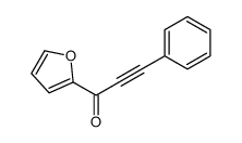 1-(furan-2-yl)-3-phenylprop-2-yn-1-one结构式