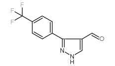 3-[4-(三氟甲基)苯基]-1H-吡唑-4-甲醛图片