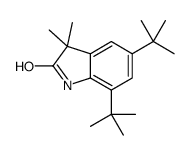 5,7-ditert-butyl-3,3-dimethyl-1H-indol-2-one Structure