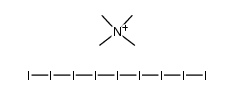 tetramethyl-ammonium, ennea iodide Structure