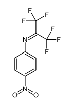 1,1,1,3,3,3-hexafluoro-N-(4-nitrophenyl)propan-2-imine结构式