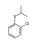 1-chloro-2-propan-2-ylsulfanylbenzene结构式