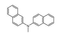 methyl-di-[2]naphthyl-amine结构式