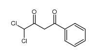 benzoyl(dichloroacetyl)methane Structure