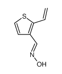 2-vinylthiophene-3-carbaldehyde oxime结构式