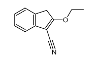 2-ethoxy-indene-3-carbonitrile结构式