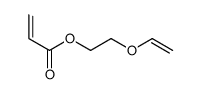 2-ethenoxyethyl prop-2-enoate结构式
