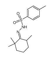 2,2,6-trimethylcyclohexanone tosylhydrazone结构式