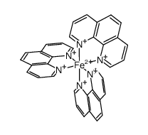[Fe(1,10-phenanthroline)3]2+ Structure