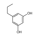3,5-Dihydroxy-1-propylbenzene structure