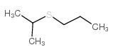 ISOPROPYL N-PROPYL SULFIDE Structure