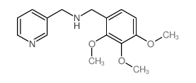 Pyridin-3-ylmethyl-(2,3,4-trimethoxy-benzyl)-amine结构式