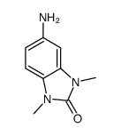 5-氨基-1,3-二甲基-1,3-二氢-2H-苯并咪唑-2-酮结构式