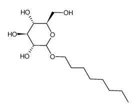 octyl D-glucoside Structure