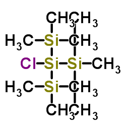 Chlorotris(trimethylsilyl)silane Structure