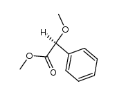 (S)-α-methoxyphenylacetic acid methyl ester结构式
