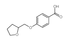 4-((四氢呋喃-2-基)甲氧基)苯甲酸结构式