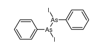As,As'-diiodo-As,As'-diphenyl-diarsane结构式