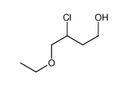 3-chloro-4-ethoxybutan-1-ol Structure