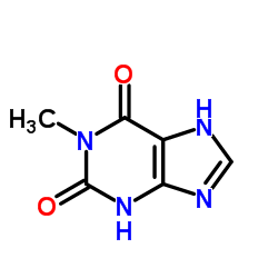 1-Methylxanthine Structure