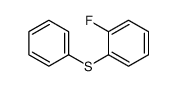 1-fluoro-2-phenylsulfanylbenzene Structure