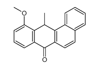 11-methoxy-12-methyl-12H-benzo[a]anthracen-7-one结构式