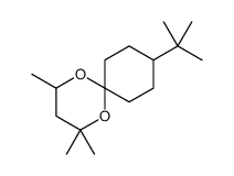 9-tert-butyl-2,4,4-trimethyl-1,5-dioxaspiro[5.5]undecane Structure