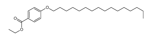 ethyl 4-hexadecoxybenzoate结构式