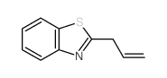 Benzothiazole,2-(2-propen-1-yl)- Structure
