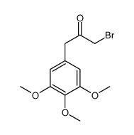 1-bromo-3-(3,4,5-trimethoxyphenyl)propan-2-one Structure