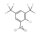 2-氯-1-硝基-3,5-双三氟甲苯结构式