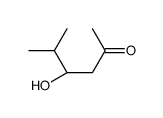 (S)-4-Hydroxy-5-methyl-2-hexanone structure