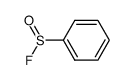 Benzolsulfinsaeurefluorid Structure
