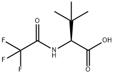 3-甲基-N-(三氟乙酰基)-L-缬氨酸 帕罗维德中间体结构式