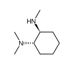 反-N,N,N'-三甲基-1,2-环己二胺结构式